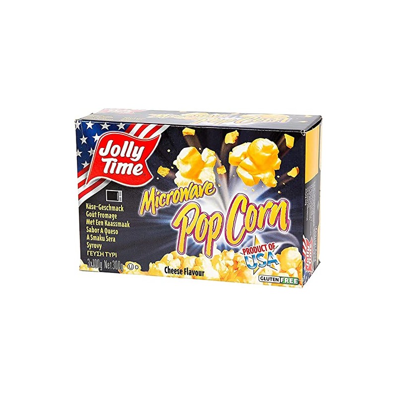 JOLLY TIME The Big Cheez Cheddar Cheese Microwave Popcorn (3-Count