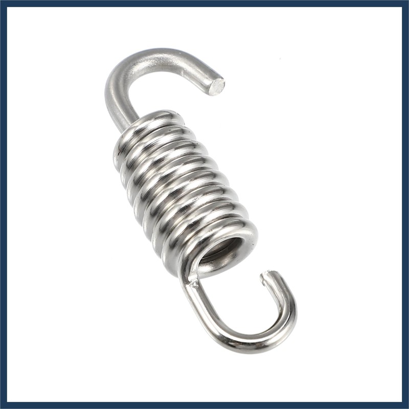 INFINAUTO 2 Pcs Universal Exhaust Pipe Spring for Motorcycles 43mm