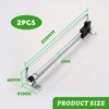 Ksvaye Set of 2 25 cm Clothes Rail, Extendable Telescopic