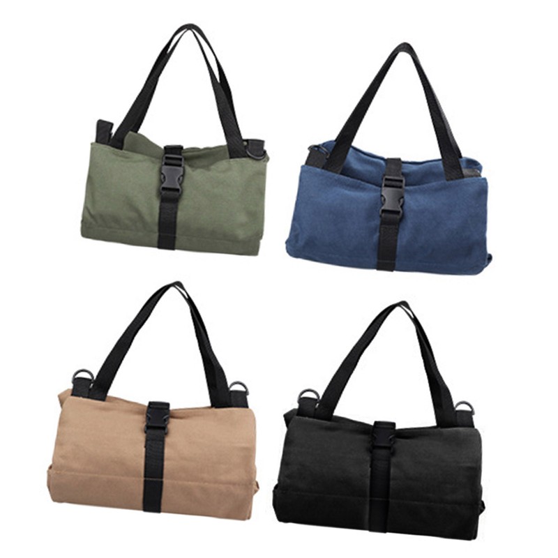Canvas Roll-up Tool Bag, Multi-Purpose Tool Roll Pouch Tool Organizer
