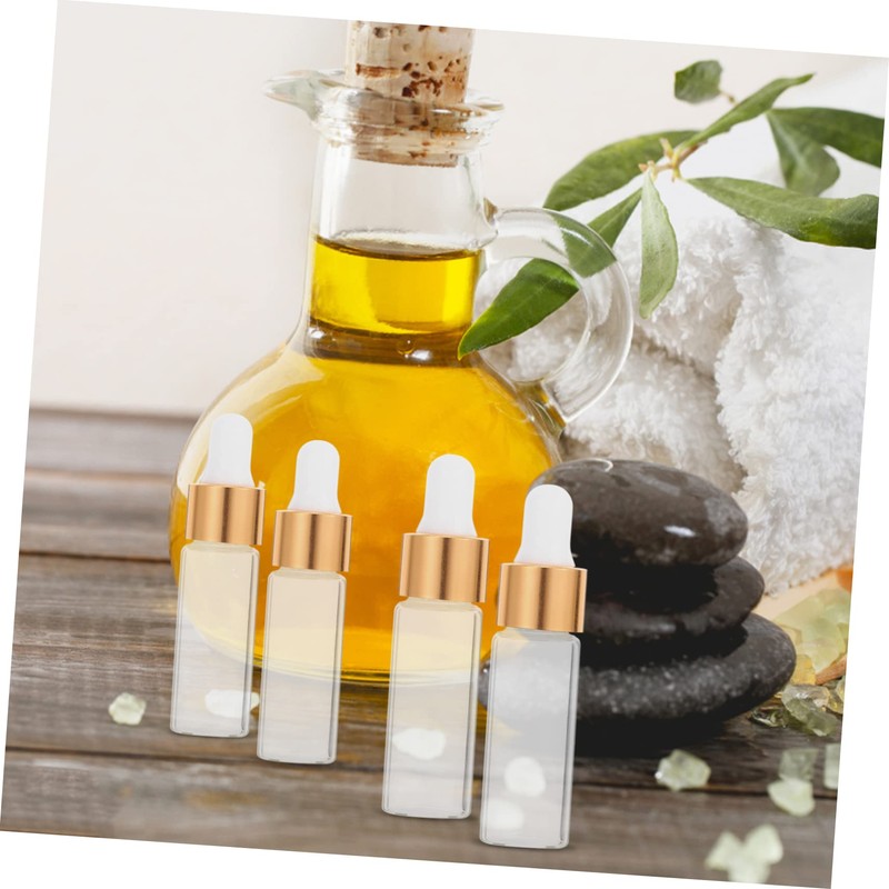 TOVINANNA 50pcs Essential Oil Roller Bottle for Travel Mini Liquid