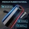 E227 2.25" RV Door Stop, Black Rubber 2 1/4' Door