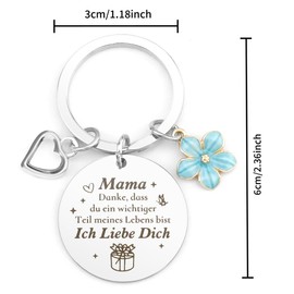 Mum Gift, Gift Mum, Gifts for Mum, Birthday Gift for Mum, Mother Gift, Best Mum Gift, Keyring Mum, Mother's Day Gifts for Mum, Christmas Gifts for Mum, Keychain-mum3