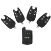 4 Pcs Fishing Bite Alarm &amp; 1 Pcs Receiver Indicator