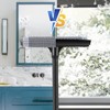 15.9" Window Squeegee for Car,2 in 1 Window Cleaner with