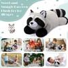 HyDren 18 Inch Raccoon Stuffed Animal 1.5 Lbs Weighted Soft