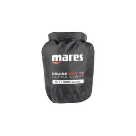 Mares Unisex's Dry T-Light Bag Cruise, Black, 15 x 48 cm/5 Litre