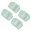 4Pcs Sink Sponge Holder PP 2 Layer Adjustable Strap Soap