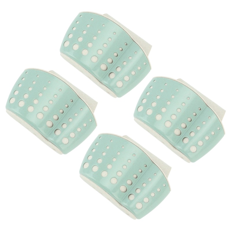 4Pcs Sink Sponge Holder PP 2 Layer Adjustable Strap Soap