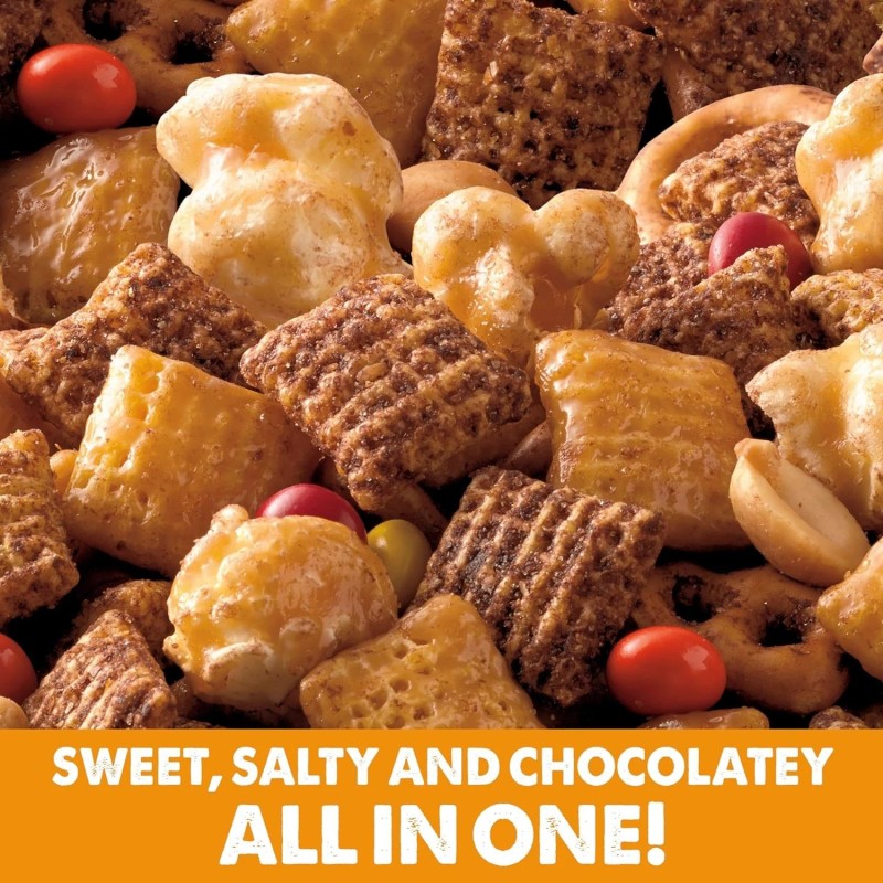 Chex Mix Turtle Snack Mix, 13.5 oz Bag