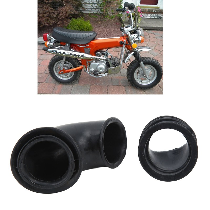 2 Pcs Air Filter Airbox Rubber Hose 17254‑126‑300 Air Intake