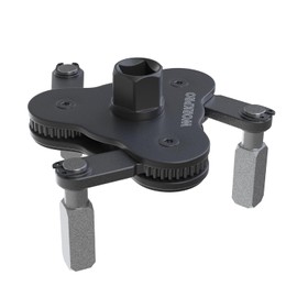 WORKPRO Llave Universal de Filtro de Aceite Ajustable, Herramienta de Eliminación de Filtro de Aceite Magnética, Juego de Cambio de Filtro de Aceite, Ideal para Filtros de Motor, Conductos y