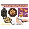 Walnut Cookie Maker 12 halves non-stick coating granite stone Cookies