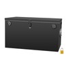 Peastorm Trailer RV Marine Battery Box - 12V Waterproof Steel