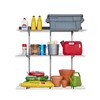 Rubbermaid Fasttrack Rail Storage 48"x16" 3-Shelf Kit, 350 lbs. Per