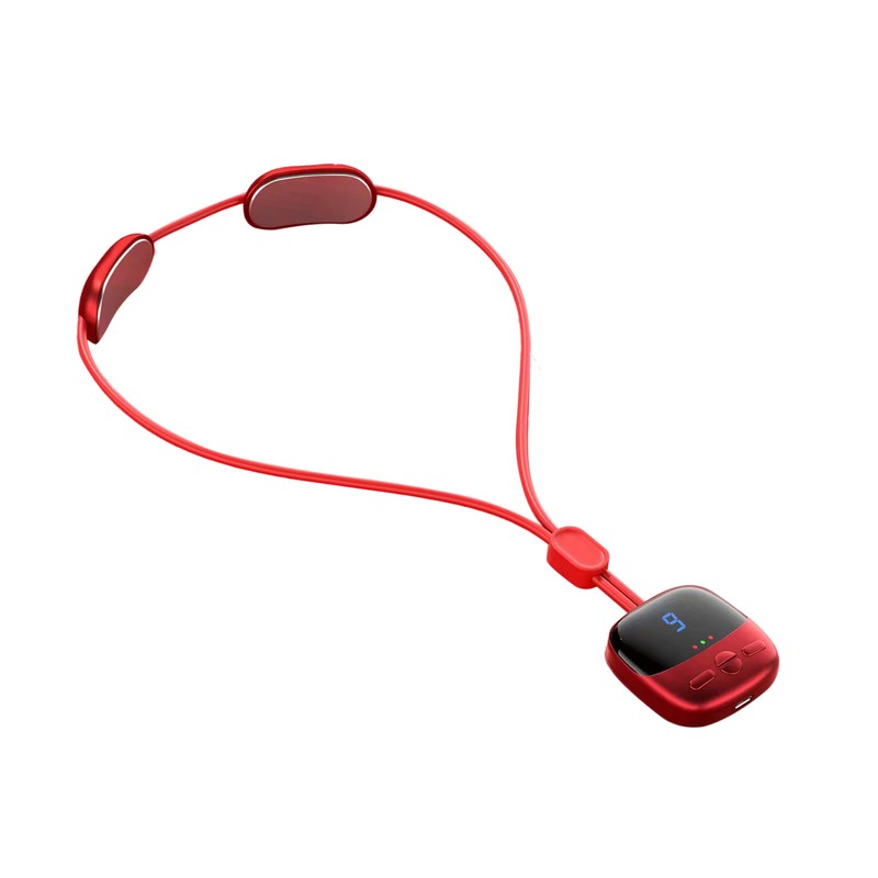 Mini Necklace Neck Massager 4 Modes 9 Strength 3 Gears