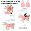 AOFITEE Dog Anxiety Vest, Dog Anxiety Calming Hoodie, Pet Thunder