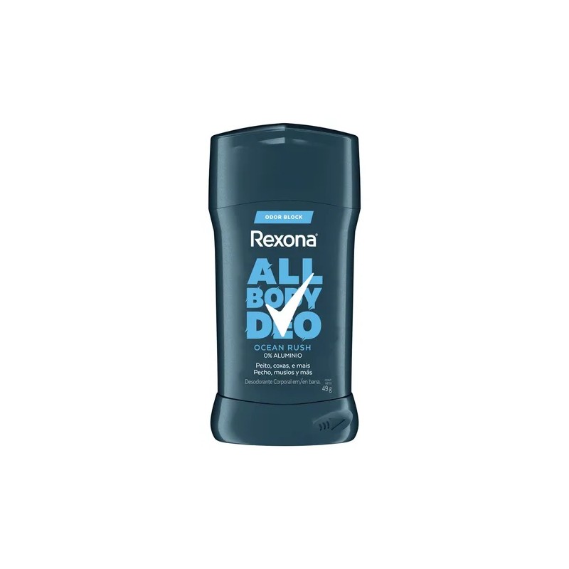 Desodorante En Barra All Body Deo 49g Ocean Rush Rexona