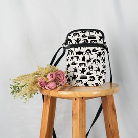 VAMSII Wrestling Gifts for Women Wrestling Lover Crossbody Bag Wrestlers Student Shoulder Bag (CAWrestlingCrossbody)