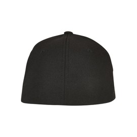 Flexfit Unisex Flexfit Nu® Cap for Men and Women, Available in Many Different Colours, Sizes S/M to L/XL, black