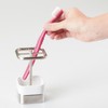 InterDesign Gia Toothbrush Holder Stand for Bathroom Vanity Countertops -