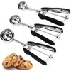 Cookie Scoop Set, 3Pcs Ice Cream Scoop, Cookie Scoops for