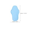 OHPHCALL 6pcs Washable Reusable Sanitary Napkins Long Maternity Cloth Period