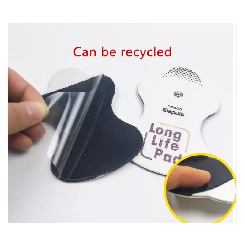 OM Long Life Pads 4 Electrodos De Repuesto Para Equipos