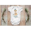 SpecialMe® Baby Bodysuit with Name and Date Print Boho Fox