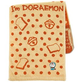 Marushin I'm Doraemon Face Towel, 13.4 x 31.5 inches (34 x 80 cm), Flying Ankipan, 100% Cotton, 2805012900