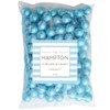 Light Blue Shimmer Gumballs 1 Inch Gumballs, 2 Pound Bulk