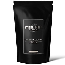 Steel Mill Coffee Co. White Chocolate Raspberry Truffle Flavored Coffee | 12 ounces/Drip Grind/Regular | Colombia