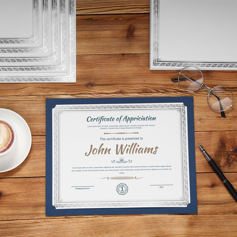 Sinload 150 Sheets Certificate Paper 8.5 x 11 for Printing