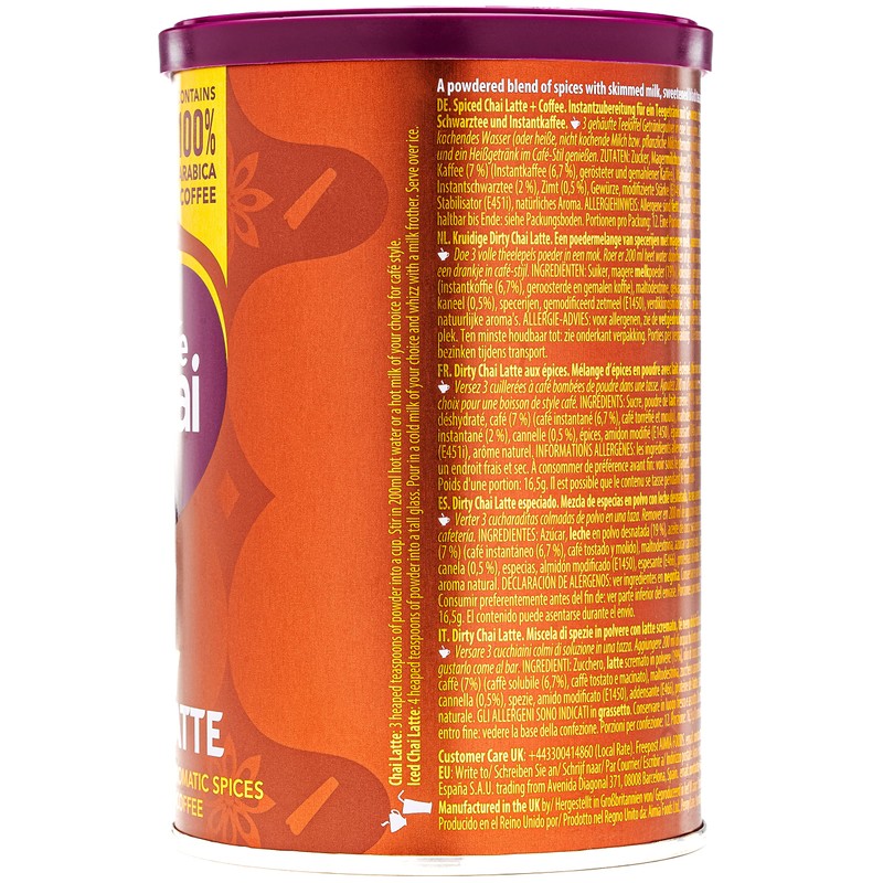 Drink Me Chai Dirty Chai Latte 200g | Just Add