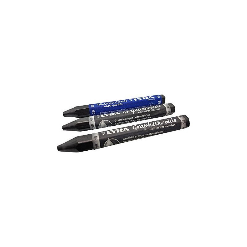 LYRA Graphite Stick, Assorted degree Graphite stick set - Water