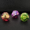 BESCON DICE Astrological Dice Set, Constellation Divination D12 Dice, 3