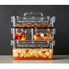 gotman Crystal Lock Airtight Food Storage Containers with Lids Set