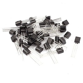 IIVVERR 40 Pcs C945 TO-92 NPN Bipolar Low Power Junction Transistors 50V 0.15A (40 Pcs C945 TO-92 NPN Transistores de empalme de baja potencia 50V 0.15A