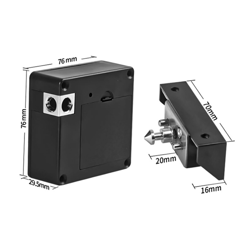 VOANZO RFID Cabinet Lock Kit, Invisible Electronic Cabinet Lock Kit,