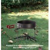 Camping Tripod Campfire Stand portable campfire,Over Fire Camp Grill with