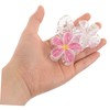 Beavorty 6 Pcs Flower Hair Claw Clips for Women Durable