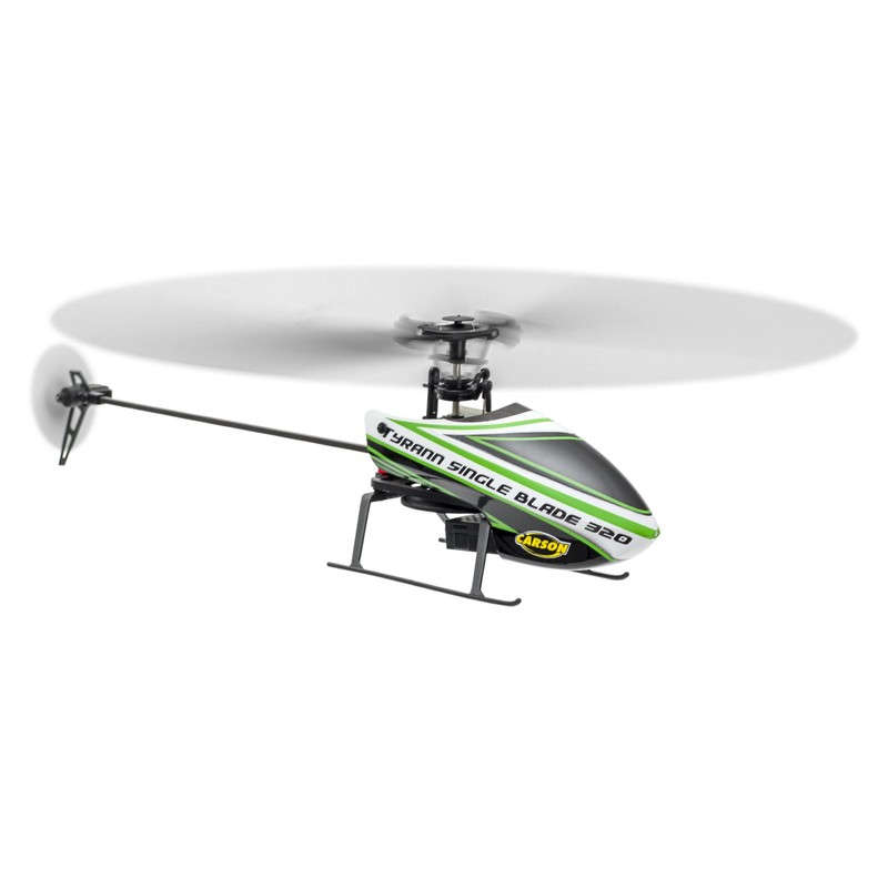 Carson 500507171 Remote Controlled Helicopter Tyrant Single Blade 320 2.4