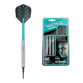 Target Darts Rob Cross Silver Voltage 18G Brass Soft Tip Darts Set