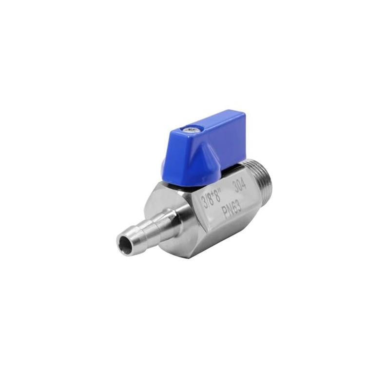 Beduan Stainless Steel 5/16" Hose Barb to 3/8" NPT Male