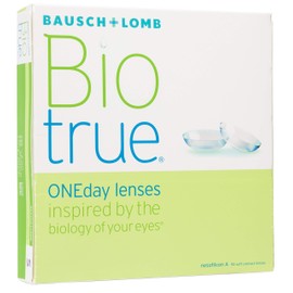 Biotrue, ONEday, clear, 90, BC 8.6 millimeters, DIA 14.2 millimeters, -4.75 diopters