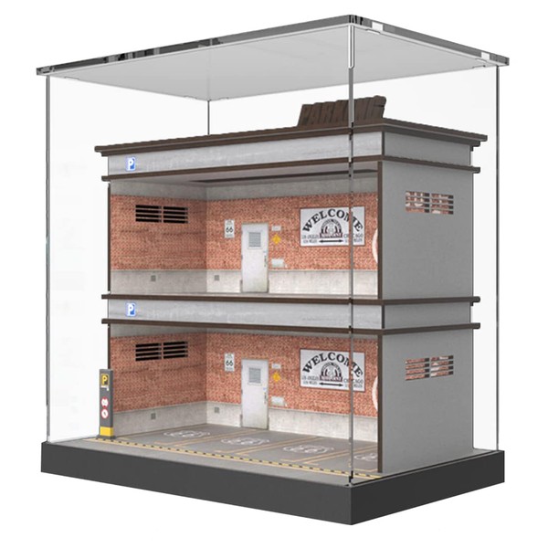 Hot Diecast Wheels Display Case - 1/64 Scale Die-cast Model
