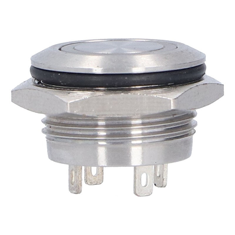 5Pcs Momentary Push Button Switch Metal Auto Reset Ultra Thin