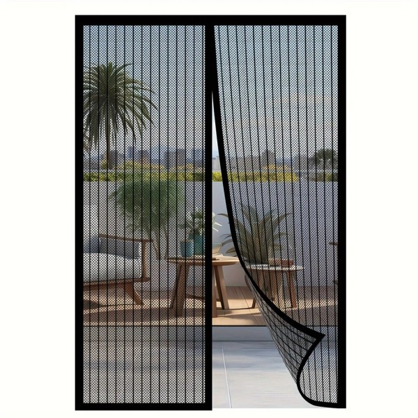 Unbranded Anti Mosquito Mesh Curtains Magnetic Screen Door Insect Fly