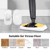 Microfiber Steam Mop Pads Replacement Compatible with Oreck Steam Mop