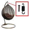 mkki Hammock Chair Ultimate Hanging Kit-500 LB Capacity Hammock Spring
